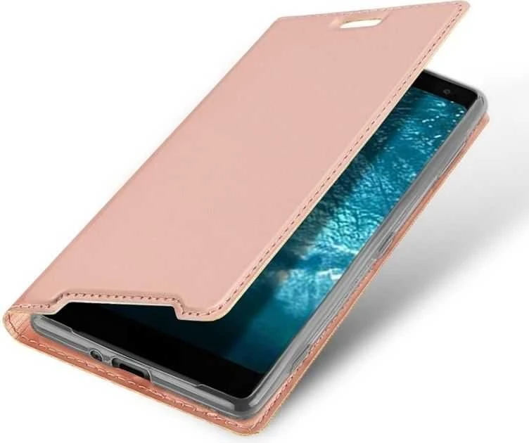 Dux Ducis Premium atverčiamas dėklas skirtas Samsung A920 Galaxy A9 (2018), Rose Gold