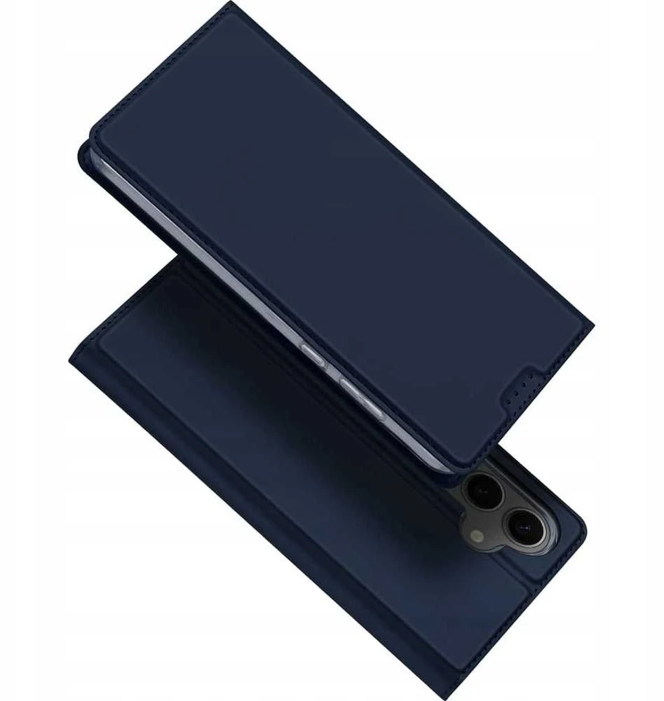 Dux Ducis atverčiamas dėklas SKIN PRO skirtas Samsung Galaxy S24 FE mėlynos splalvos