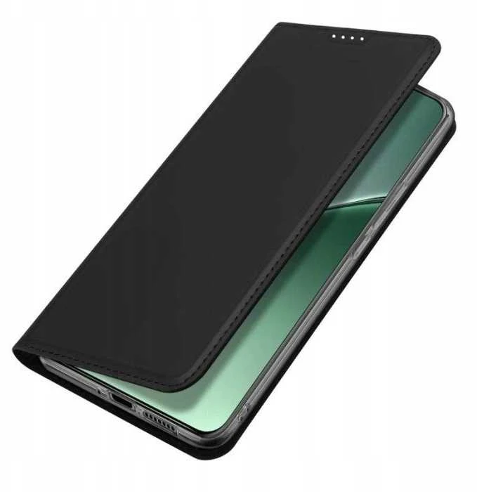 Dux Ducis atverčiamas dėklas SKIN PRO skirtas Xiaomi 15 Pro juodos spalvos