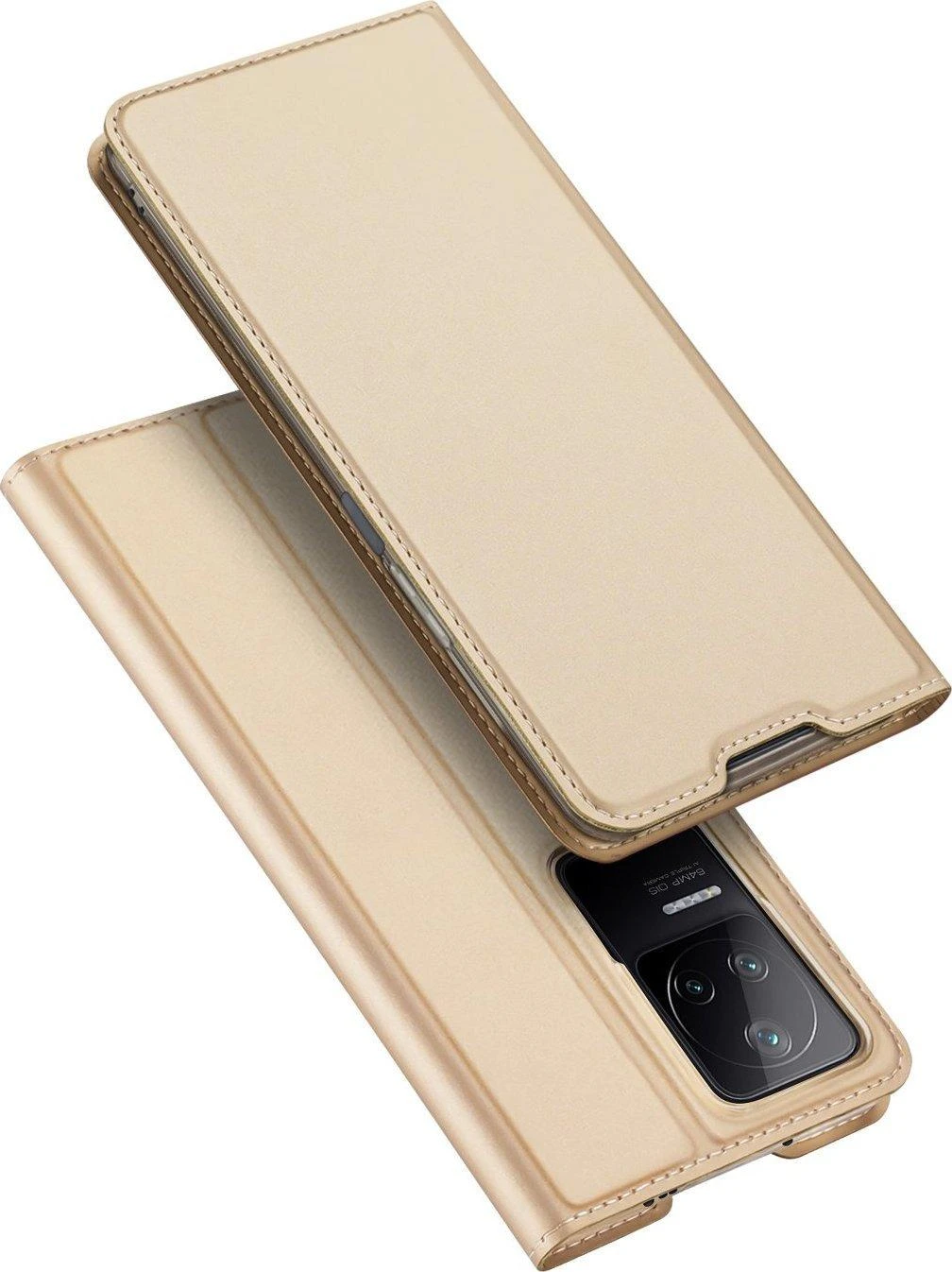 Dux Ducis Skin Pro dėklas skirtas Xiaomi POCO F4 5G, auksinis
