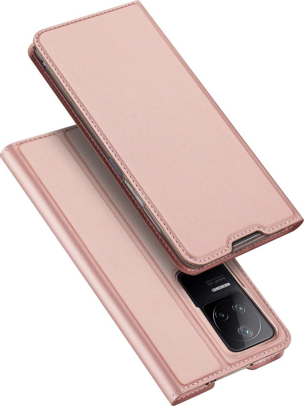 Dux Ducis Skin Pro dėklas skirtas Xiaomi POCO F4 5G, rožinis