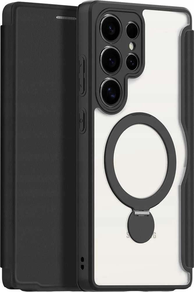 Dux Ducis Skin X Pro Samsung Galaxy S25 Ultra with MagSafe and Wallet – dėklas telefonui juodos spalvos