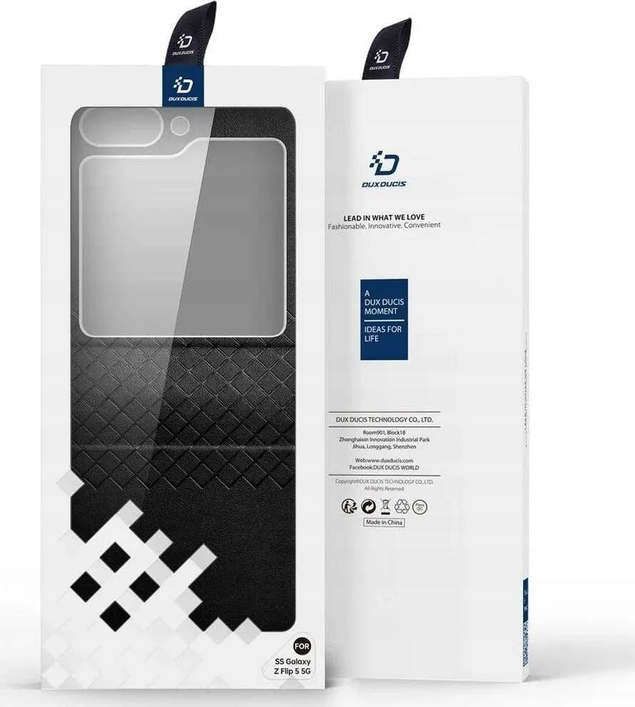 Dėklas Dux Ducis Bril Samsung F731 Z Flip5 5G juodas