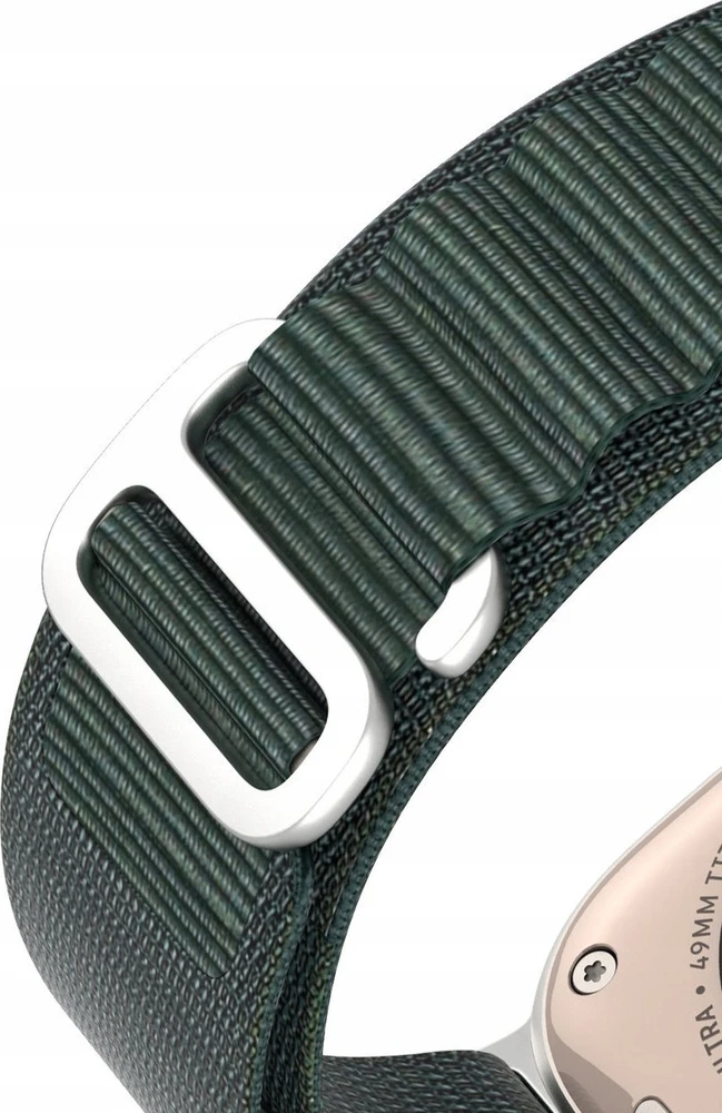 Sport apyrankė buckle for Apple Watch 9 / 8 / 7 / 6 / SE / 5 / 4 / 3 / 2 / 1 (41, 40, 38 mm) Dux Ducis Apyrankė GS Version - žalios spalvos