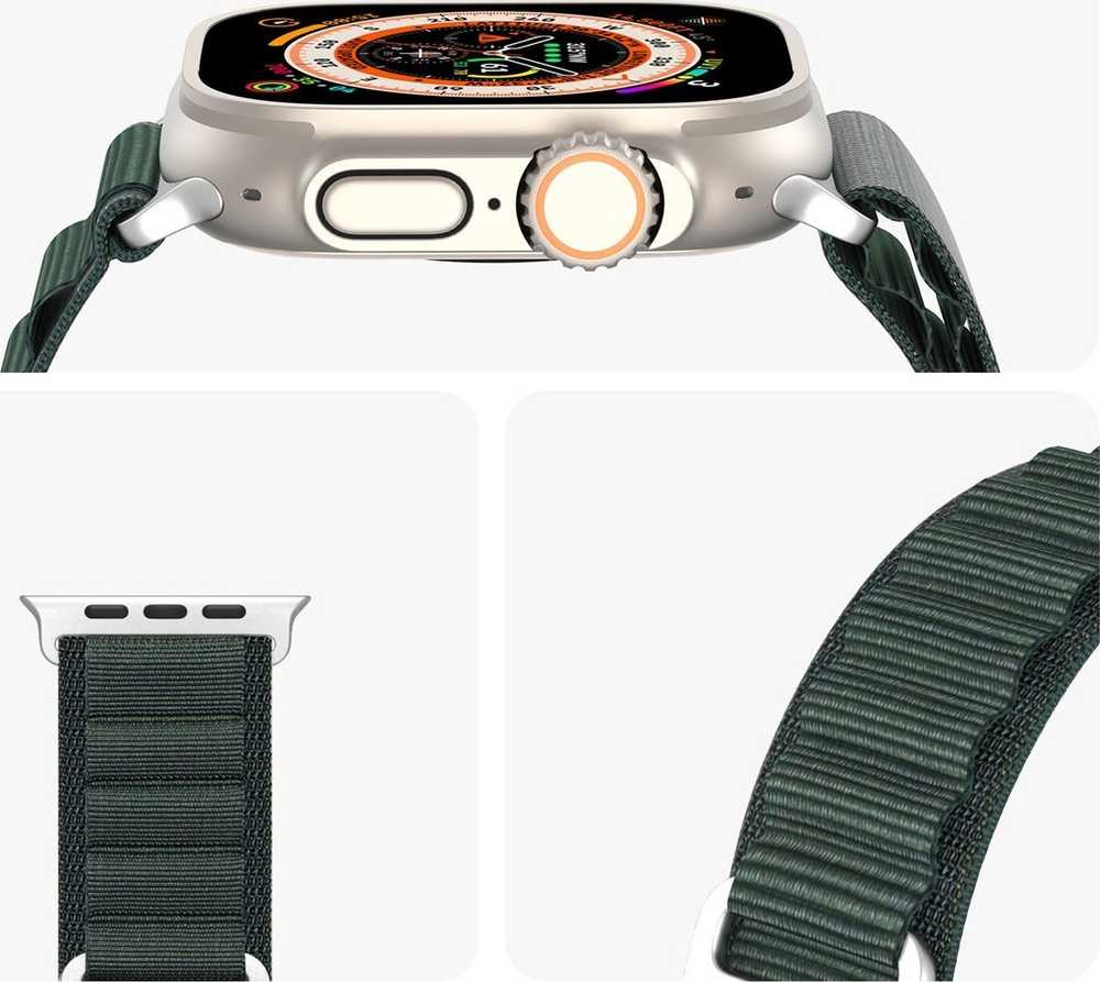 Apyrankė Dux Ducis GS Series Apple Watch 42/44/45/49mm Žalias