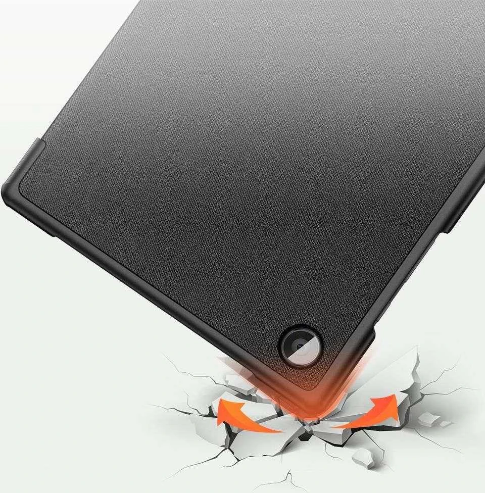 Dėklas Dux Ducis Domo Samsung X200/X205 Tab A8 10.5 2021 juodas