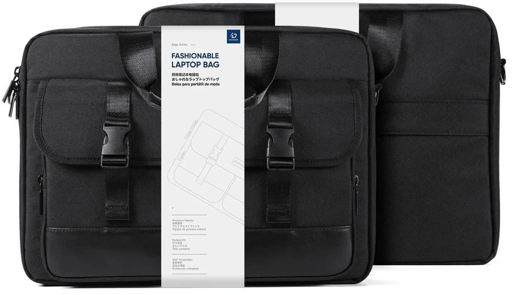 DUX DUCIS laptop bag EDGE 14 - 15,4" juodas