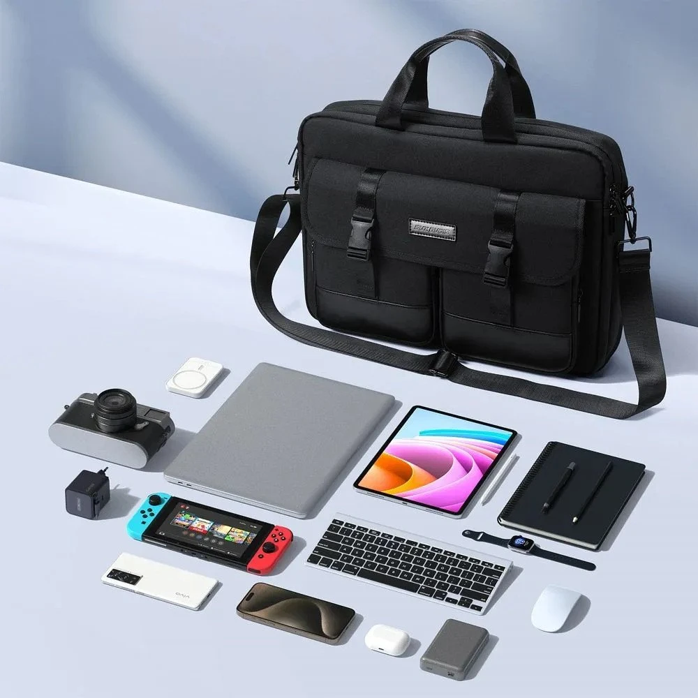 DUX DUCIS laptop bag EDGE 14 - 15,4" juodas