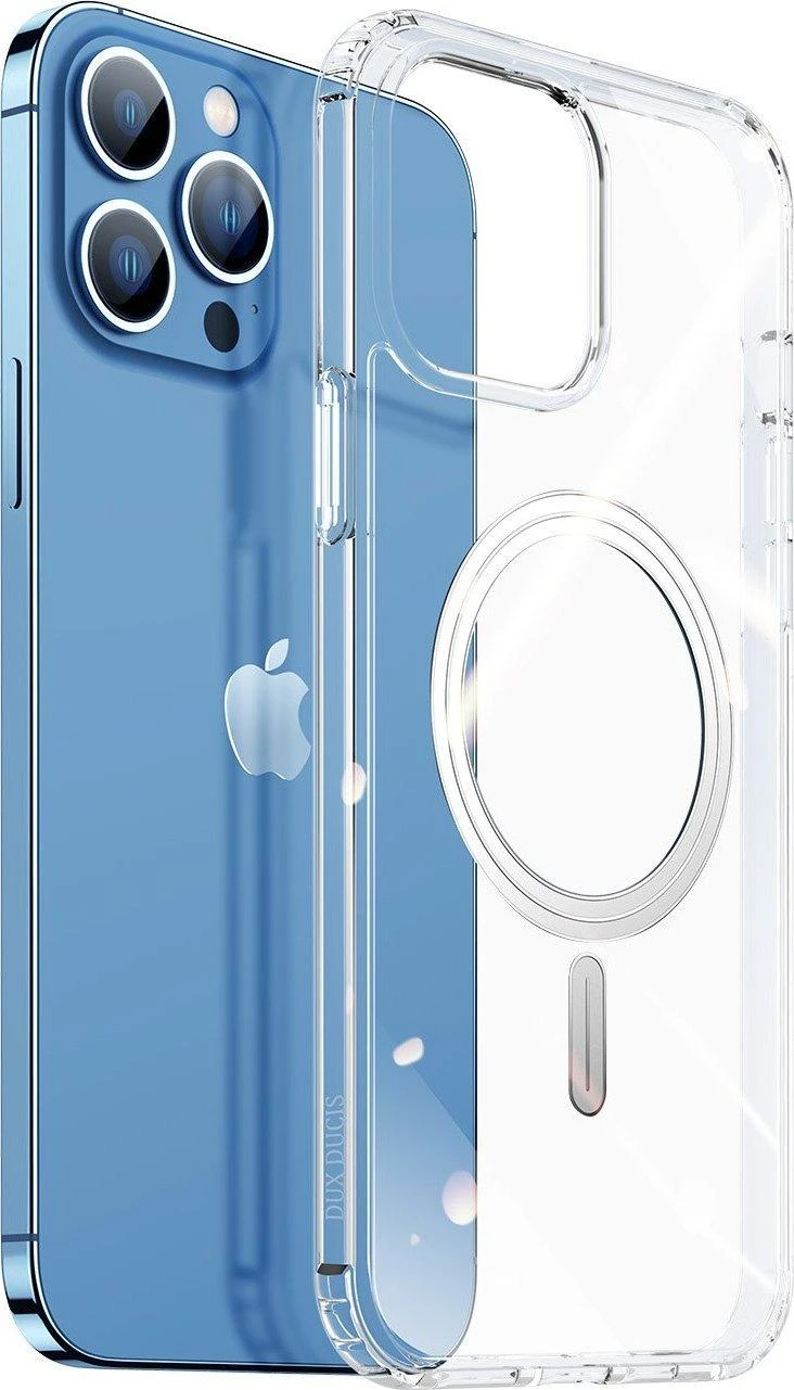 Dux Ducis Clin dėklas suderinamas su MagSafe, skirtas Apple iPhone 14 Pro Max, skaidrus