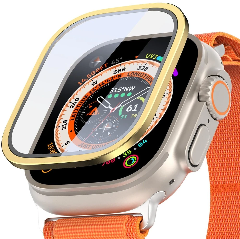 DUXDUCIS Dux Ducis Flas Ochrona ekranu Apple Watch Ultra 1/2 49MM Screen Protector Gold