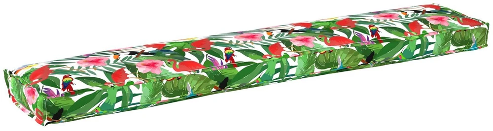 Pallet pagalvė Gėlių Tropinė džiunglė 200 x 40 x 8 cm