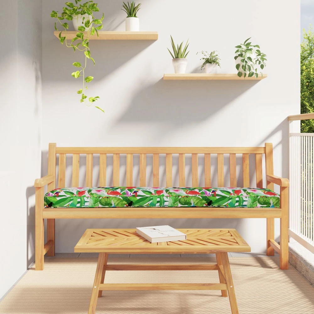 Pallet pagalvė Gėlių Tropinė džiunglė 200 x 40 x 8 cm