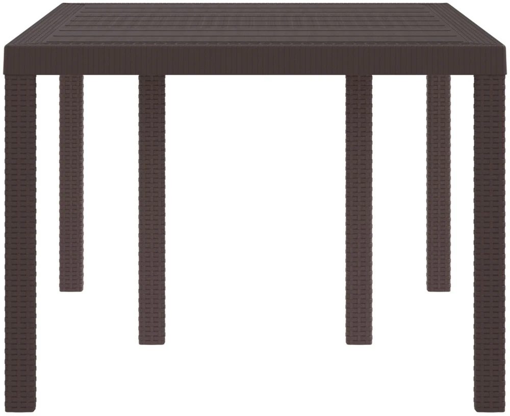 Sodo stalas Ruda 150 x 100 x 73 cm poliratanas
