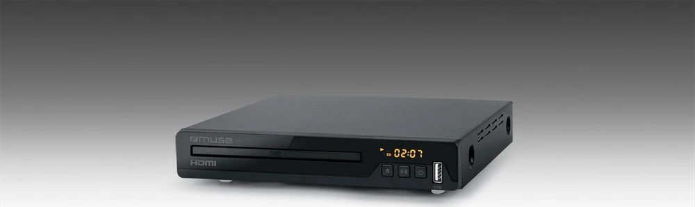 Vaizdo grotuvas DVD grotuvas Muse, HDMI, USB, juodas