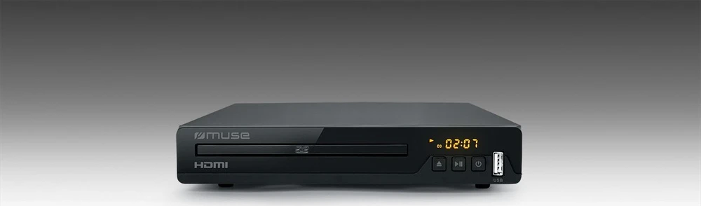 Vaizdo grotuvas DVD grotuvas Muse, HDMI, USB, juodas
