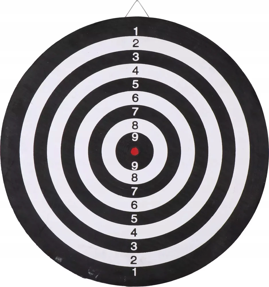 Master Darts Dvipusis smiginio taikinys su strėlytėmis, 45 cm + 6 vnt. strėlyčių