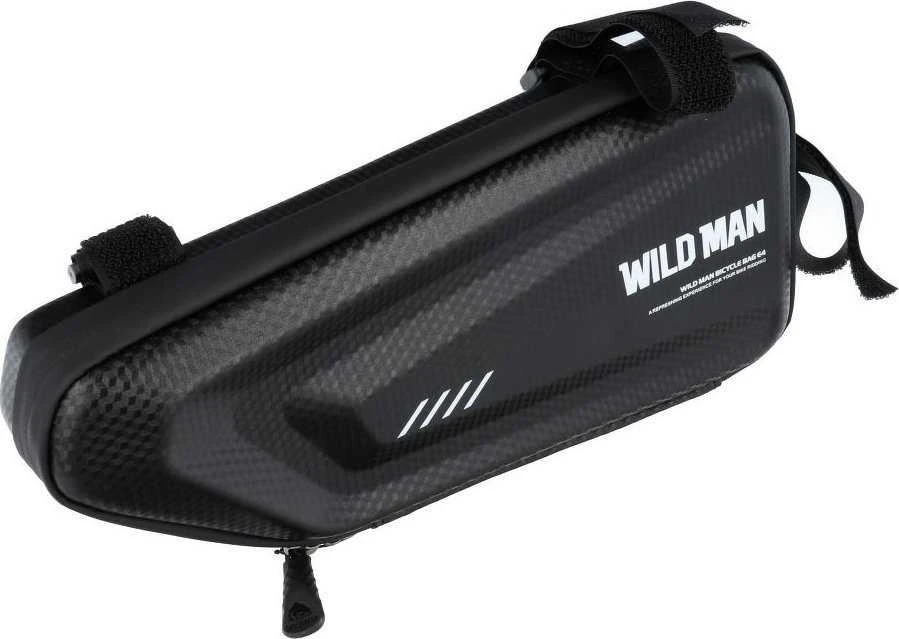 Forever Universalus telefono laikiklis WILDMAN E4 1,5L 4"- 7" dviračiui su užtrauktuku juodas