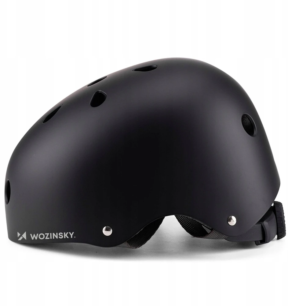 Wozinsky Lengvas BMX/Paspirtuko Šalmas S - Juodas