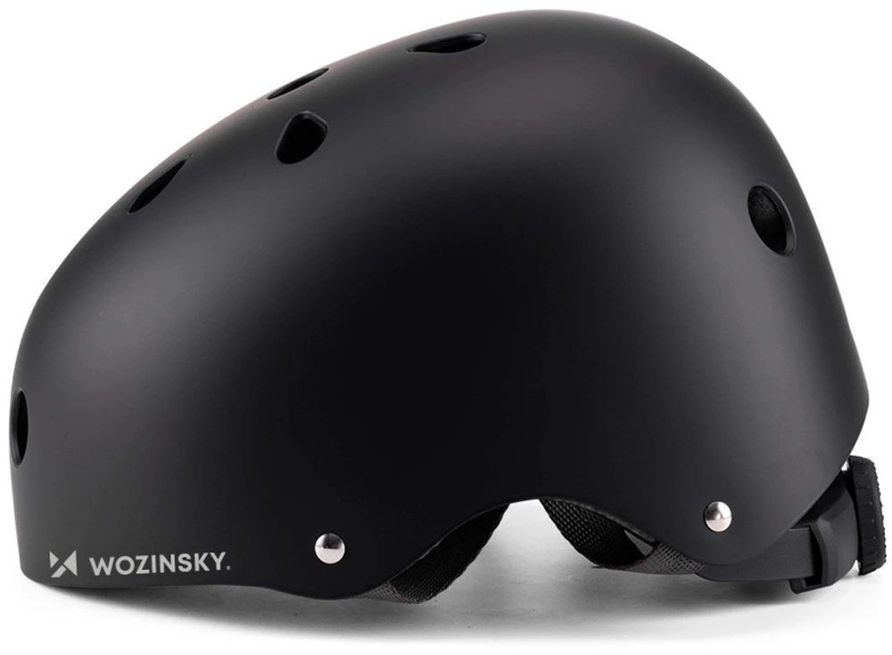 Wozinsky Lengvas BMX/Paspirtuko Šalmas M - Juodas