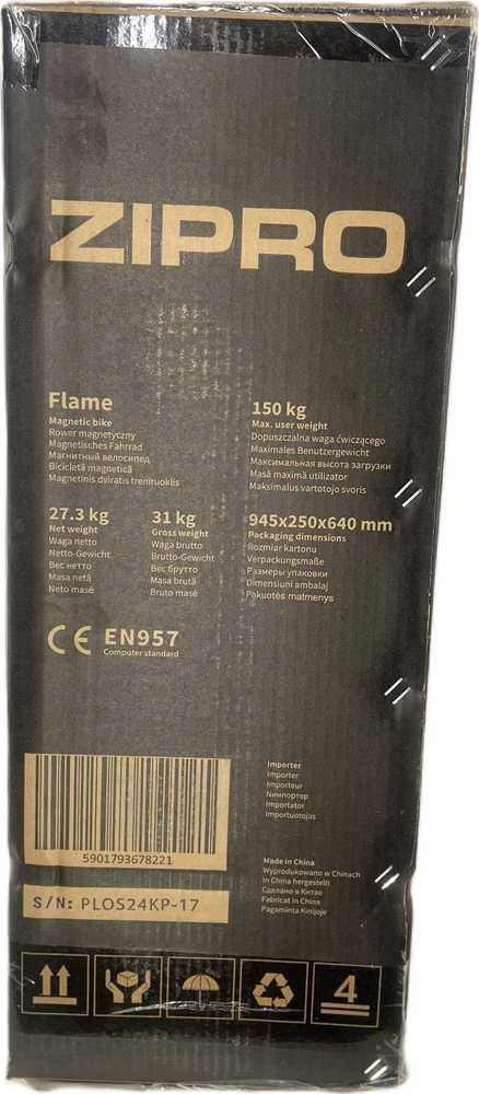 Dviratis treniruoklis Zipro Iconsole+ Flame
