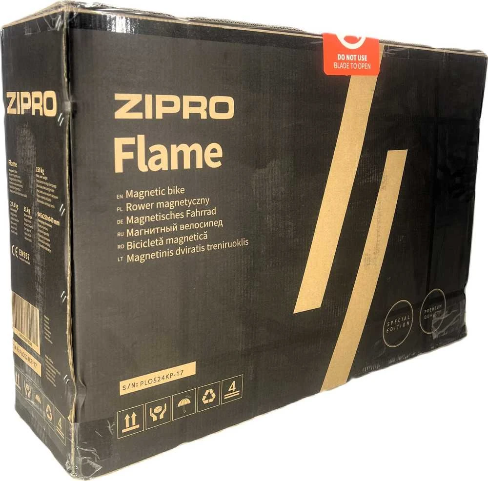 Dviratis treniruoklis Zipro Iconsole+ Flame
