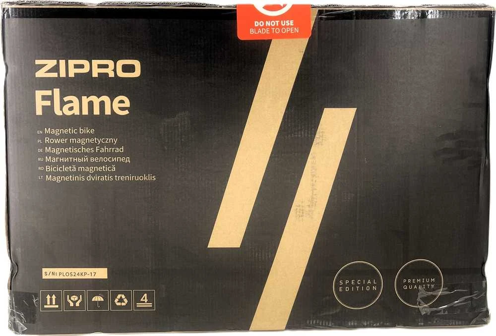 Dviratis treniruoklis Zipro Iconsole+ Flame