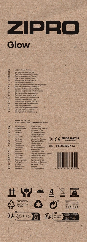 Dviratis treniruoklis Zipro Iconsole+ Glow