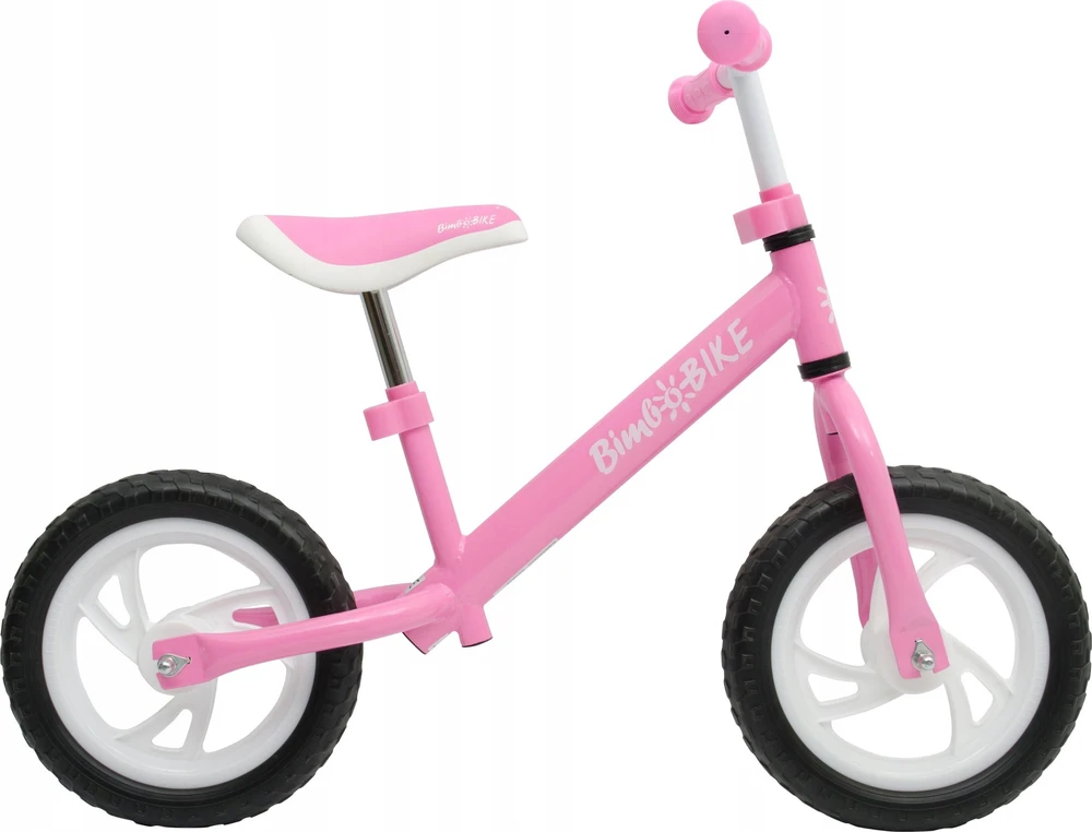 Bimbo_ Bike Balansinis dviratis Bimbo Bike 8052194759013, rožinis, 12"