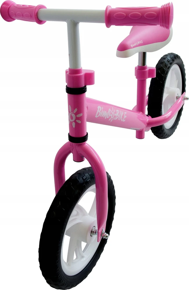 Bimbo_ Bike Balansinis dviratis Bimbo Bike 8052194759013, rožinis, 12"