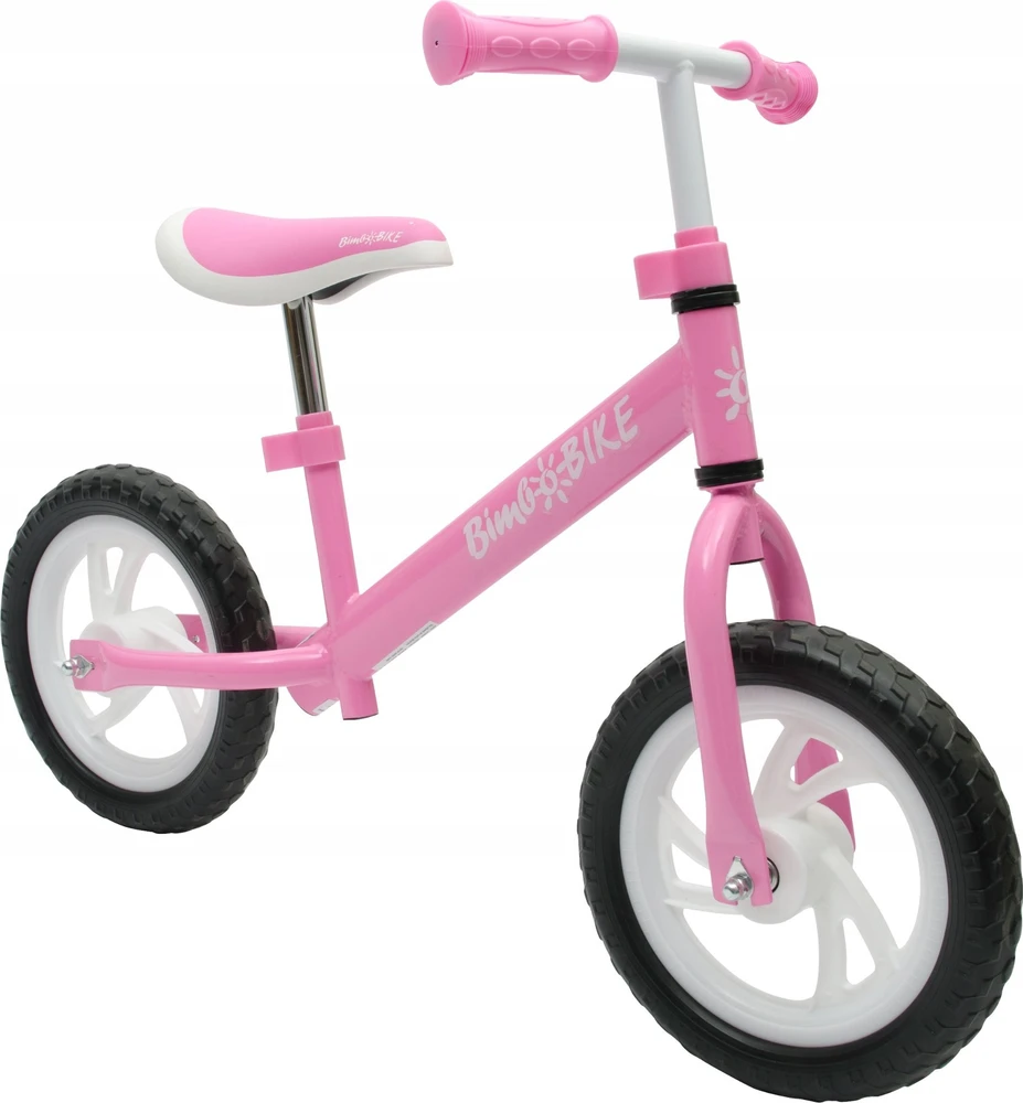 Bimbo_ Bike Balansinis dviratis Bimbo Bike 8052194759013, rožinis, 12"