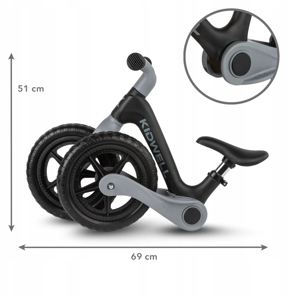 E&L Cycles Dviratukas FLEX Juodas 5906601713323