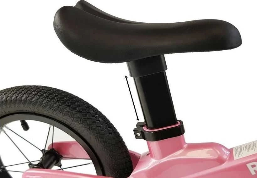 Dviratukas biegowy Lean Bike Rocco Rožinė