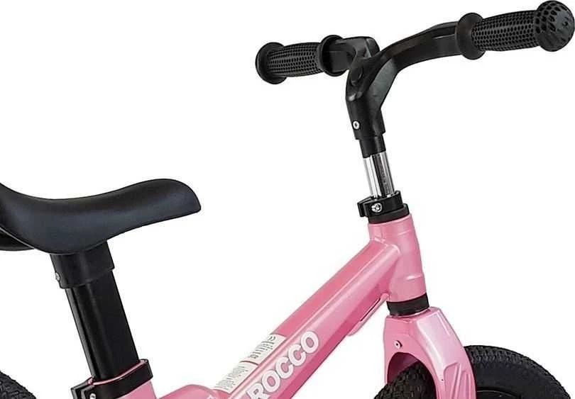 Dviratukas Lean Bike Rocco: vairo ir sėdynės detalės