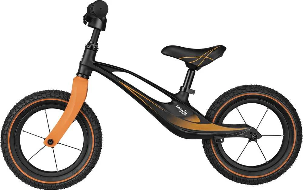 Balansinis dviratukas Lionelo Bart Air Sporty Juodas