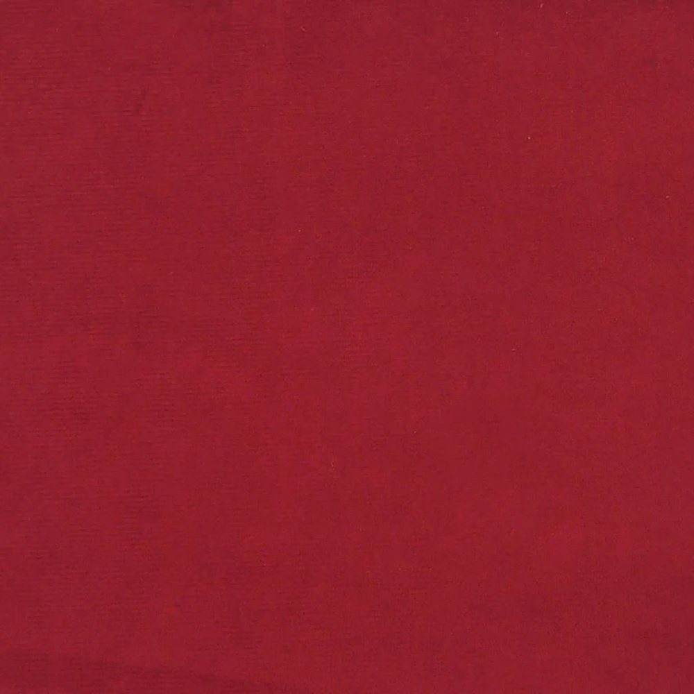 Dvivietė sofa-lova, raudonojo vyno spalvos, aksomas