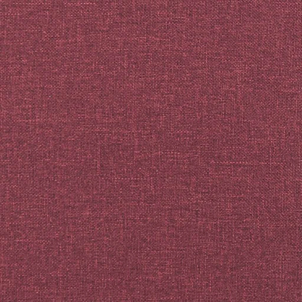Dvivietė sofa, vyno raudonumo, 160x81x84 cm, audinys