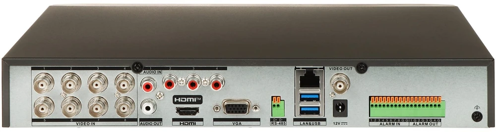 AHD, HD-CVI, HD-TVI, CVBS, IP REGISTRATORIUS IDS-7208HUHI-M1/X/4A+8/4ALM 8 KANALŲ AcuSense Hikvision