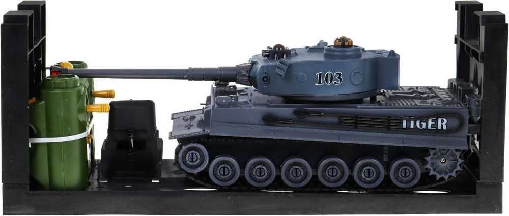DWM Nuotolinio valdymo tankas Tiger Vs T-34 1:28
