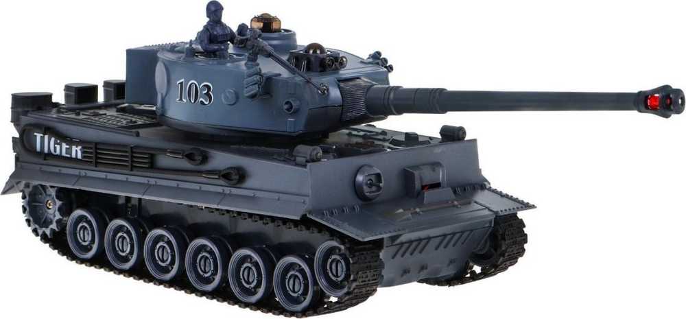 DWM Nuotolinio valdymo tankas Tiger Vs T-34 1:28