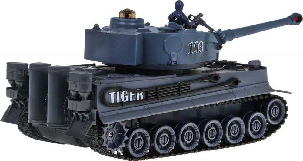 DWM Nuotolinio valdymo tankas Tiger Vs T-34 1:28