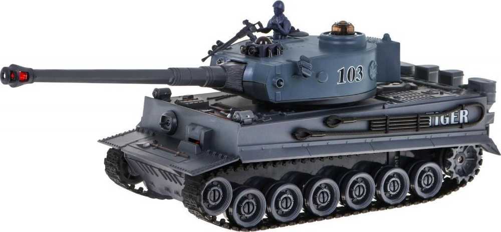 DWM Nuotolinio valdymo tankas Tiger Vs T-34 1:28