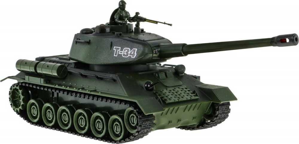 DWM Nuotolinio valdymo tankas Tiger Vs T-34 1:28