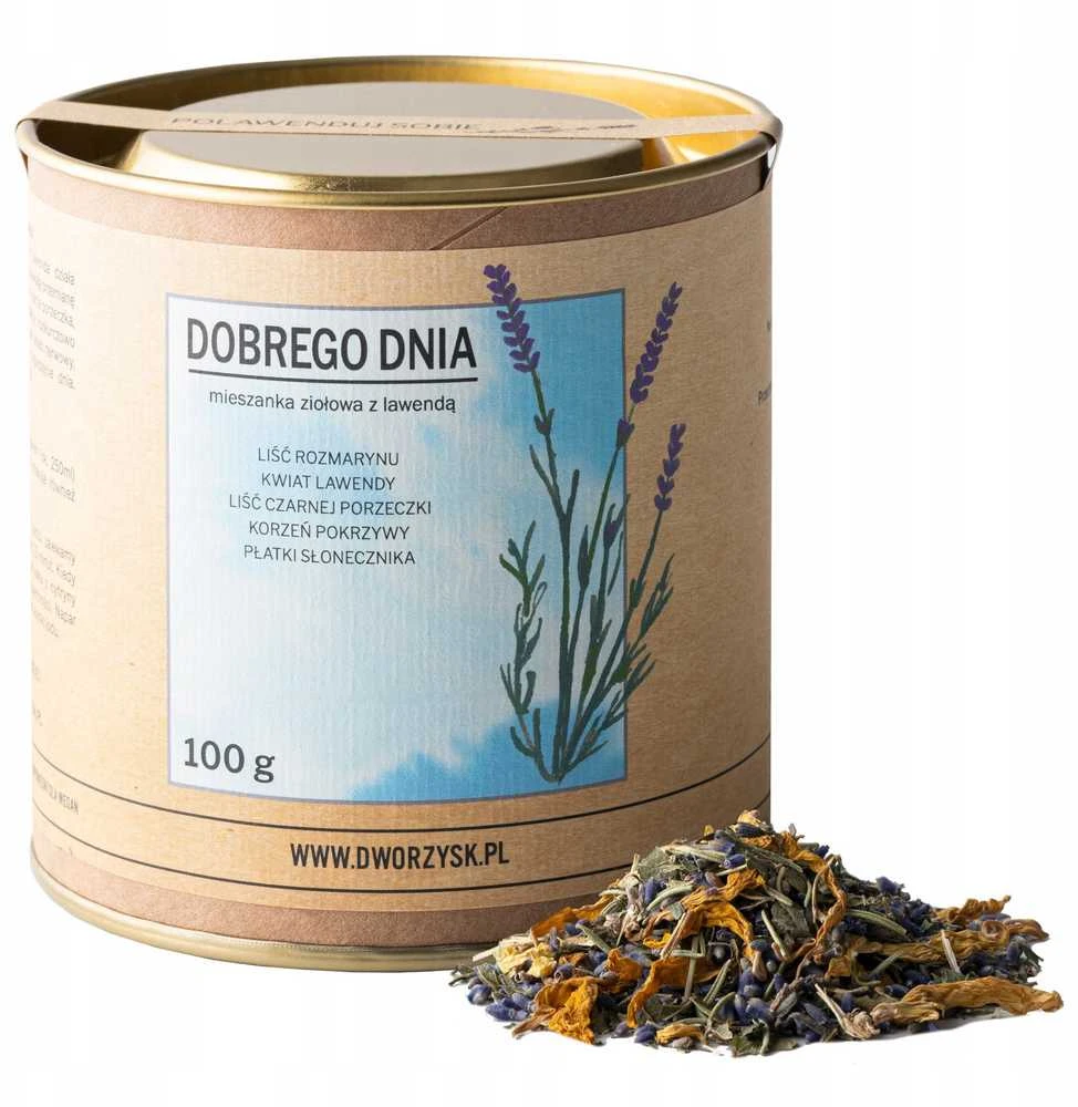 Dworzysk - Laba diena - Biri arbata 100g - Užpildymas