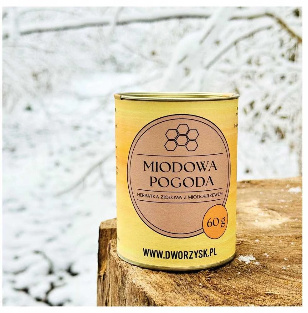Dworzysk arbatos skardinė – Medaus orai 60g