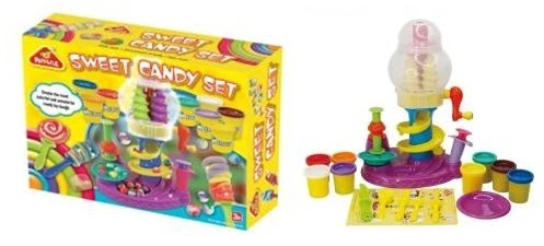 None Nežinomas Kūrybinis modelino rinkinys Sweet candy 88007