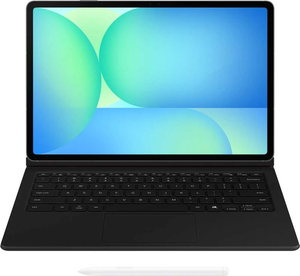 DX625UB Knygos viršelio Klaviatūra -AI Key Samsung Galaxy Tab S10 FE+, Juodas