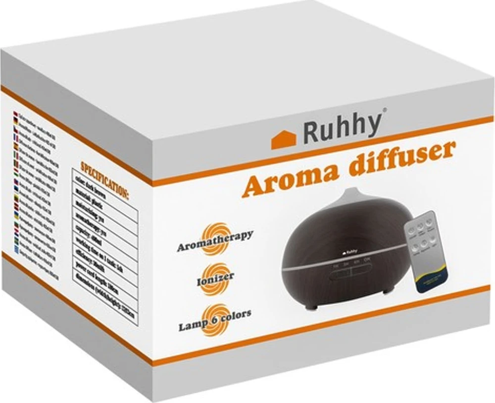 Ruhhy Aroma difuzorius - drėkintuvas 400ml DB 23509