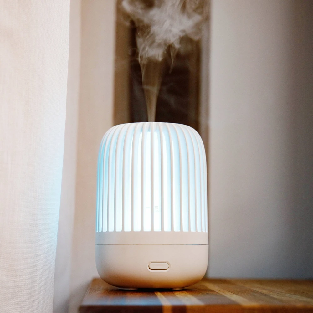 Drėkintuvas InnoGio kvapų difuzorius INNOGIO GIOHYGRO AROMA KVAPŲ DIFUZORIUS, LEMPUTĖ