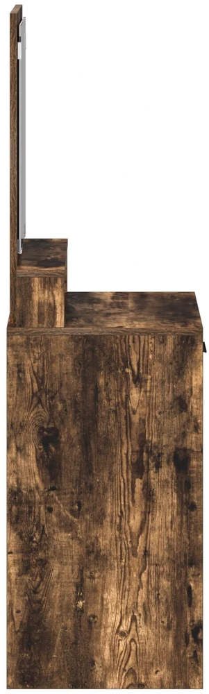 Makiažo stalas Rūkyta ąžuolas 50 x 41 x 140 cm Apdirbta mediena