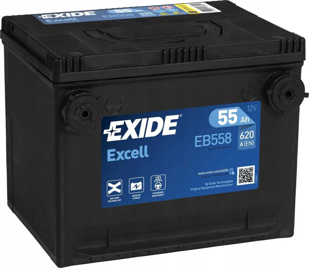Exide Akumuliatorius 55 Ah 620 A EN 12V